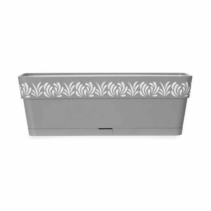 Саксия Stefanplast Gaia Сив Пластмаса 49,5 x 17 x 19 cm (12