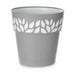 Саксия за самостоятелно поливане Stefanplast Cloe Сив