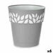 Саксия за самостоятелно поливане Stefanplast Cloe Сив