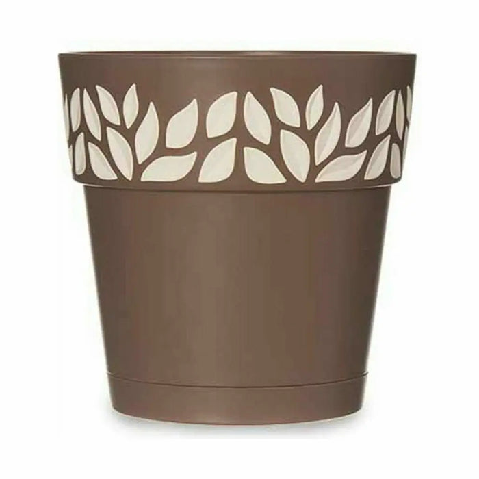 Саксия за самостоятелно поливане Stefanplast Cloe Кафяв
