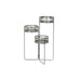 Саксия DKD Home Decor 3 в 1 Сив Метал Желязо Loft (47 x 35