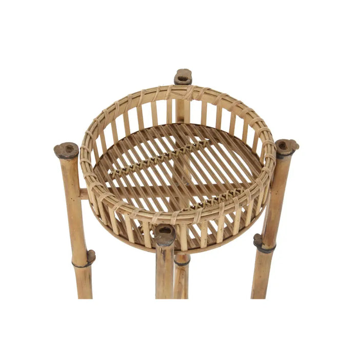 Саксия DKD Home Decor Бамбук Естествен (32 x 32 x 55.5 cm)