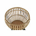 Саксия DKD Home Decor Естествен Метал Бамбук Bali 41 x 41 x