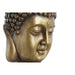 Саксия DKD Home Decor Фибростъкло Златен Буда Ориенталски