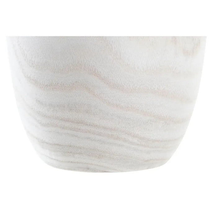 Саксия DKD Home Decor Кафяв Естествен Квадратек Boho 15 x