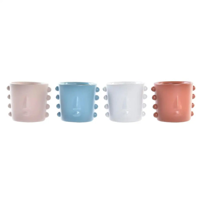 Саксия DKD Home Decor Лице Каменинов (15 x 13 x 12,5 cm) (4