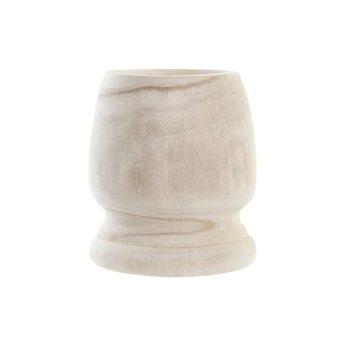 Саксия DKD Home Decor Кафяв Естествен Дърво от пауловния