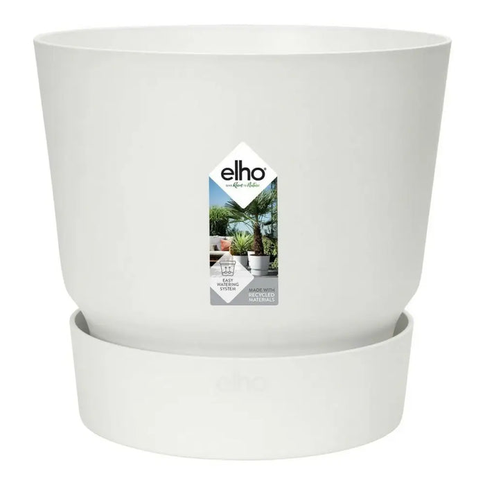 Саксия Elho 0464344715000 Бял Кръгъл