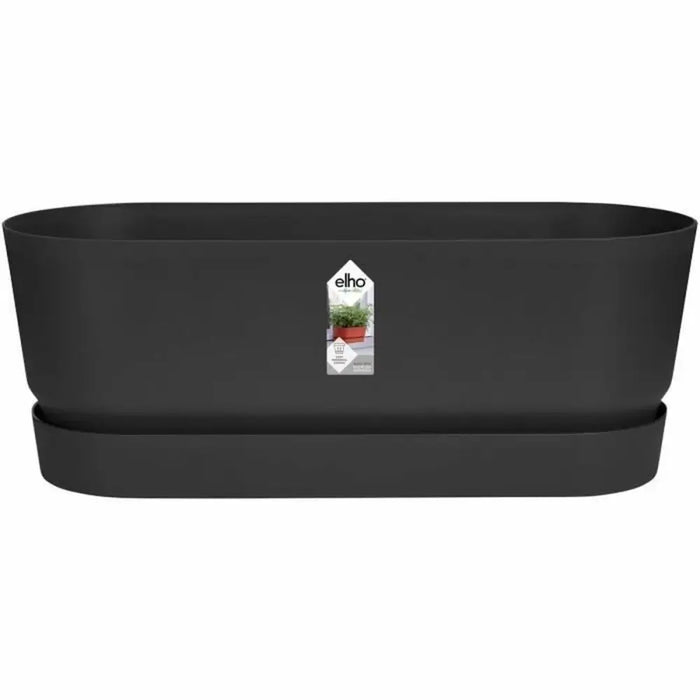 Саксия Elho Черен 50 cm Пластмаса Овална