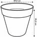 Саксия Elho Кръгъл Зелен Пластмаса Ø 40 cm