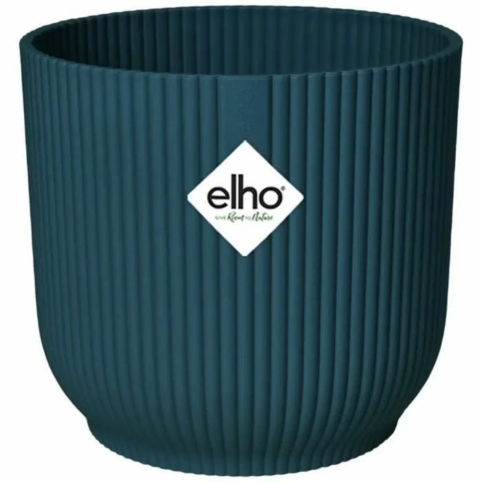 Саксия Elho Ø 25 cm Кръгъл Тъмно синьо Пластмаса