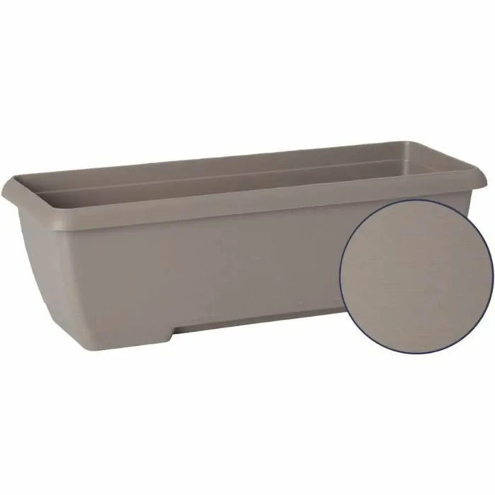 Саксия Garden ID Teramo Сив Тъмнокафяв 60 cm