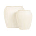 Саксия Home ESPRIT Бежов Метал Scandi 50 x 50 x 49,5 cm (2