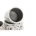 Саксия Home ESPRIT Бял Многоцветен Цимент Град 13 x 13 x 13