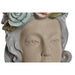 Саксия Home ESPRIT Многоцветен Сметана Магнезиев chica 32 X