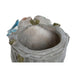Саксия Home ESPRIT Многоцветен Сметана Магнезиев chica 32 X