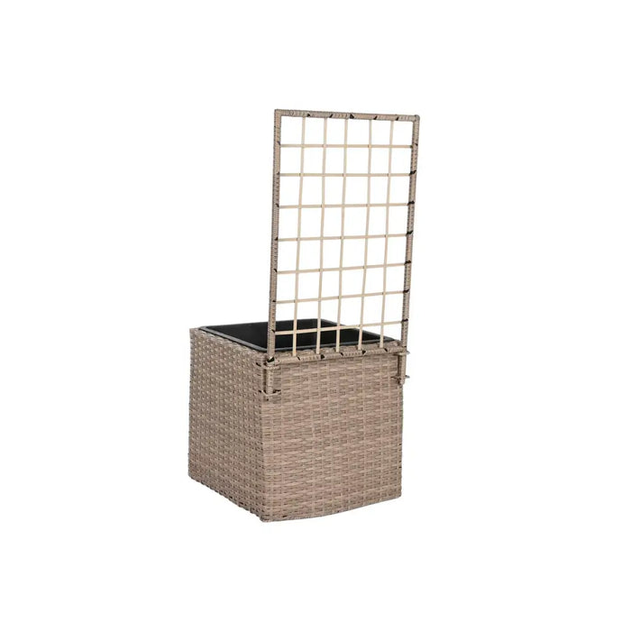 Саксия Home ESPRIT полипропилен Pатан 48 x 52 x 114 cm