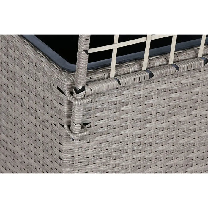Саксия Home ESPRIT полипропилен Pатан 48 x 52 x 114 cm