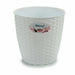 Саксия Stefanplast Бял Пластмаса 19 x 17,5 x 19 cm (12 броя)