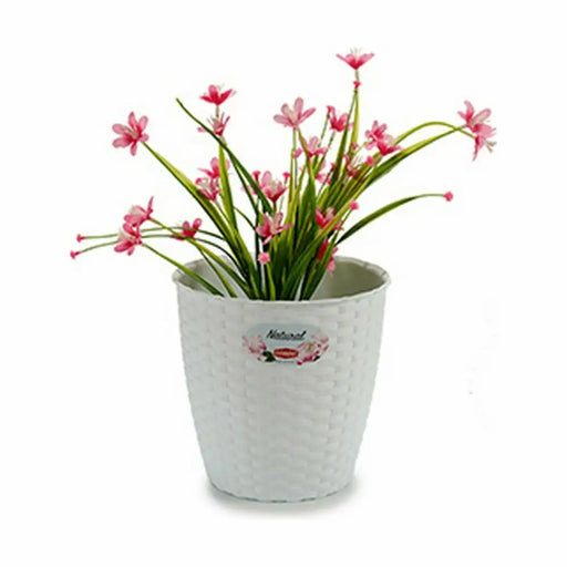 Саксия Stefanplast Бял Пластмаса 19 x 17,5 x 19 cm (12 броя)