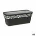 Саксия Stefanplast Cloe Антрацит Пластмаса 13,3 x 12,3 x