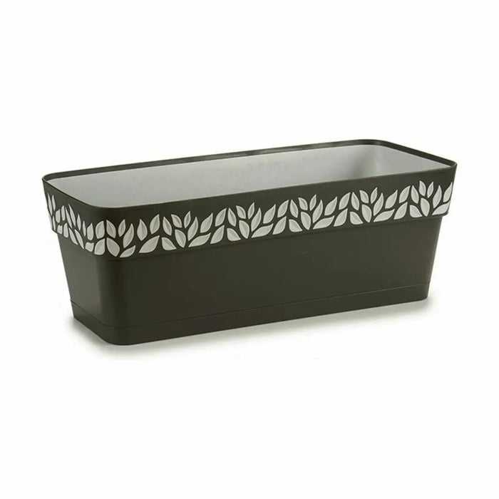 Саксия Stefanplast Cloe Антрацит Пластмаса 49,5 x 17 x 19