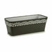 Саксия Stefanplast Cloe Антрацит Пластмаса 49,5 x 17 x 19