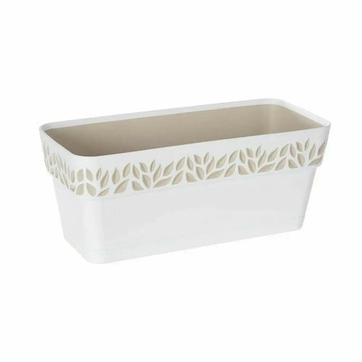 Саксия Stefanplast Cloe Бял Пластмаса 13,3 x 12,3 x 29,3 cm
