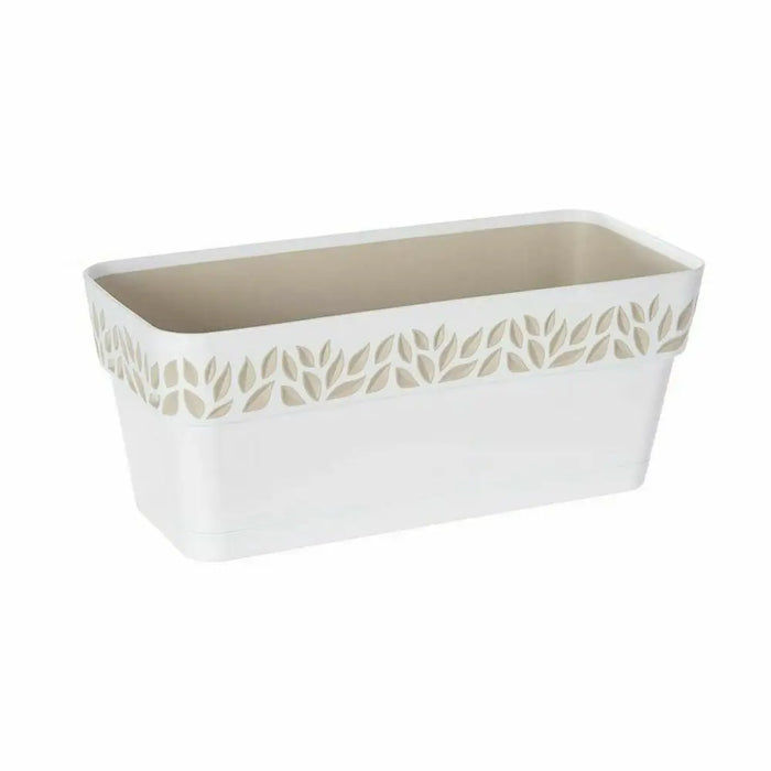 Саксия Stefanplast Cloe Бял Пластмаса 13,3 x 12,3 x 29,3 cm