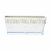 Саксия Stefanplast Cloe Бял Пластмаса 13,3 x 12,3 x 29,3 cm