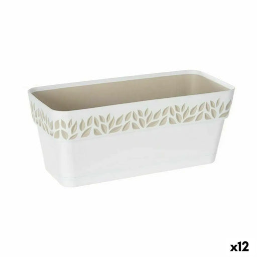 Саксия Stefanplast Cloe Бял Пластмаса 13,3 x 12,3 x 29,3 cm