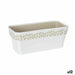 Саксия Stefanplast Cloe Бял Пластмаса 13,3 x 12,3 x 29,3 cm