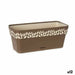 Саксия Stefanplast Cloe Кафяв Пластмаса 13,3 x 12,3 x 29,3