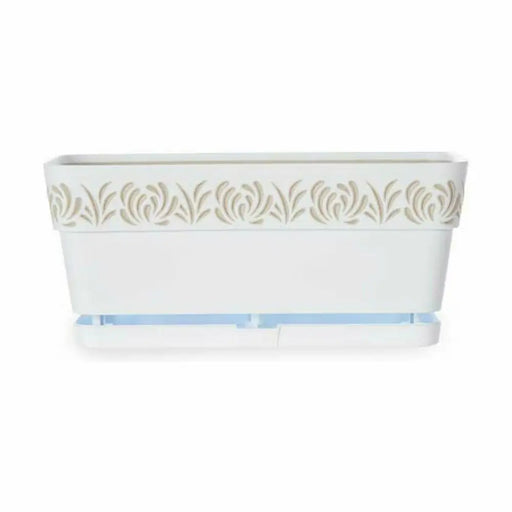 Саксия Stefanplast Gaia Бял Пластмаса 13,3 x 12,3 x 29,3 cm