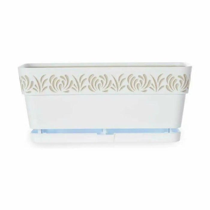 Саксия Stefanplast Gaia Бял Пластмаса 13,3 x 12,3 x 29,3 cm