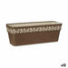 Саксия Stefanplast Gaia Кафяв Пластмаса 18 x 17 x 49,5 cm