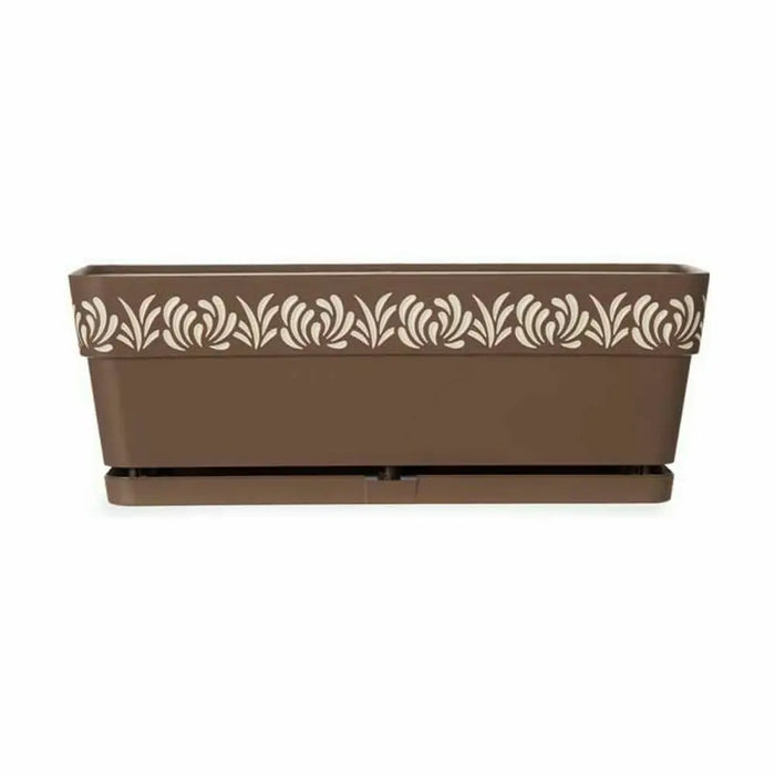 Саксия Stefanplast Gaia Кафяв Пластмаса 18 x 17 x 49,5 cm