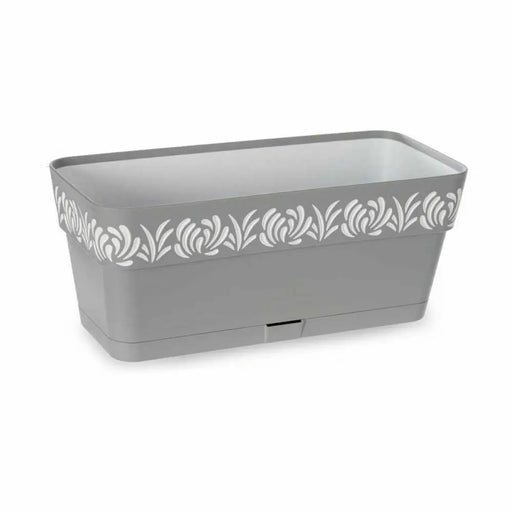 Саксия Stefanplast Gaia Сив Пластмаса 13,3 x 12,3 x 29,3 cm