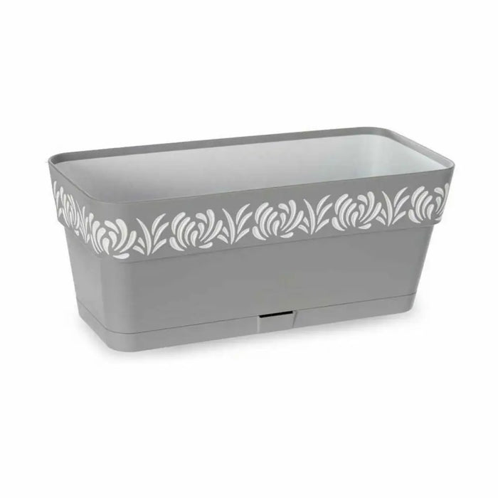 Саксия Stefanplast Gaia Сив Пластмаса 13,3 x 12,3 x 29,3 cm