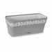 Саксия Stefanplast Gaia Сив Пластмаса 13,3 x 12,3 x 29,3 cm