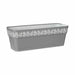 Саксия Stefanplast Gaia Сив Пластмаса 49,5 x 17 x 19 cm (12