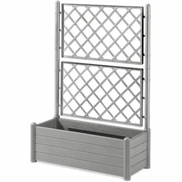 Саксия Stefanplast Italia Сив Пластмаса Квадратен 100 x 43