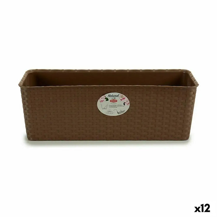 Саксия Stefanplast Кафяв Пластмаса 18 x 16 x 48,5 cm 49 x