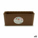 Саксия Stefanplast Кафяв PVC 13 x 11 x 28,5 cm 29 x 11 x