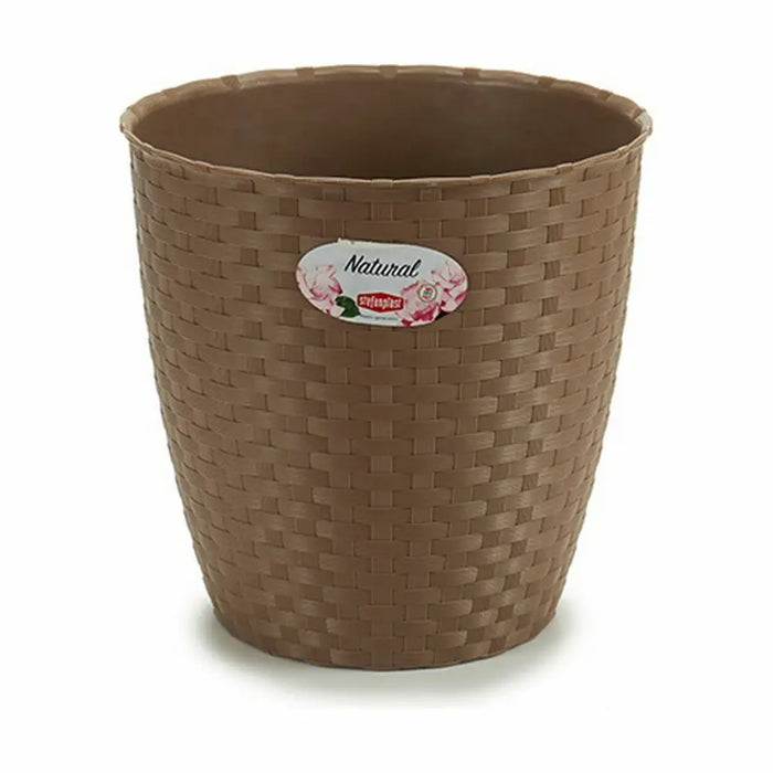 Саксия Stefanplast Кафяв Пластмаса 24 x 22,5 x 24 cm (6