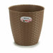 Саксия Stefanplast Кафяв Пластмаса 24 x 22,5 x 24 cm (6