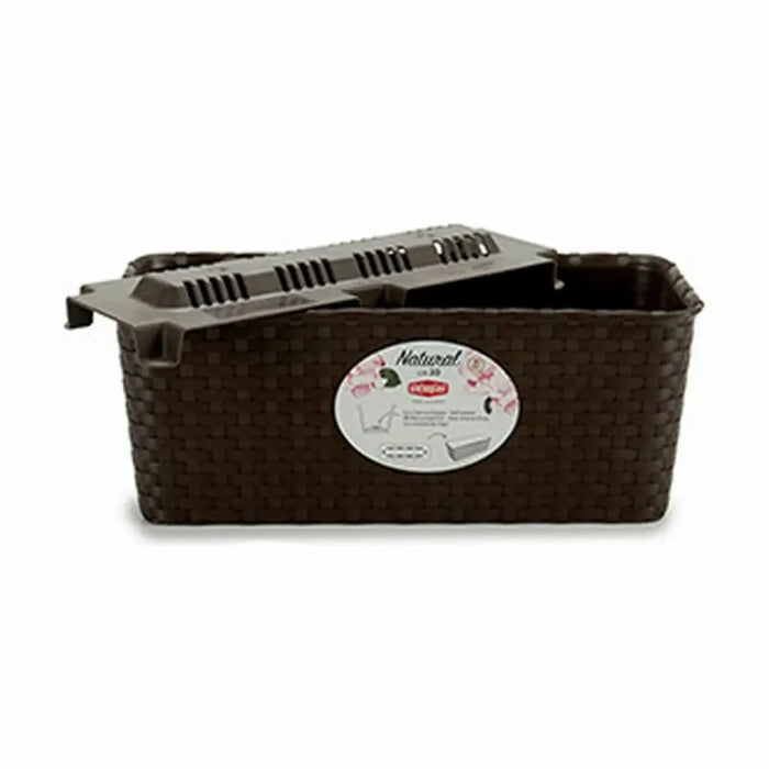 Саксия Stefanplast Пластмаса 13 x 11 x 28,5 cm 28,5 x 11 x
