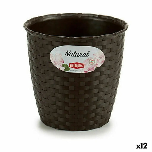 Саксия Stefanplast Пластмаса 14 x 13 x 14 cm (12 броя)