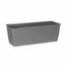 Саксия Stefanplast Сив Пластмаса 15,5 x 13,5 x 39 cm (12