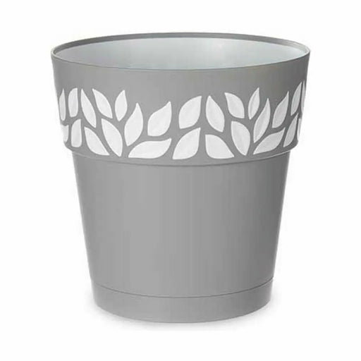Саксия за самостоятелно поливане Stefanplast Cloe Сив